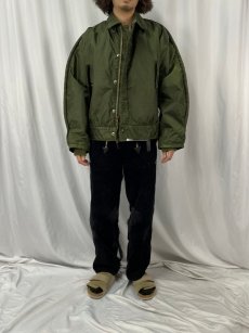 画像2: 60's U.S.NAVY A-1 Extreme Cold Weather Impermeable デッキジャケット LARGE (2)