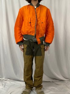 画像6: 90's〜 ALPHA INDUSTRIES,INC. 民間用 USA製  MA-1 フライトジャケット X-LARGE (6)