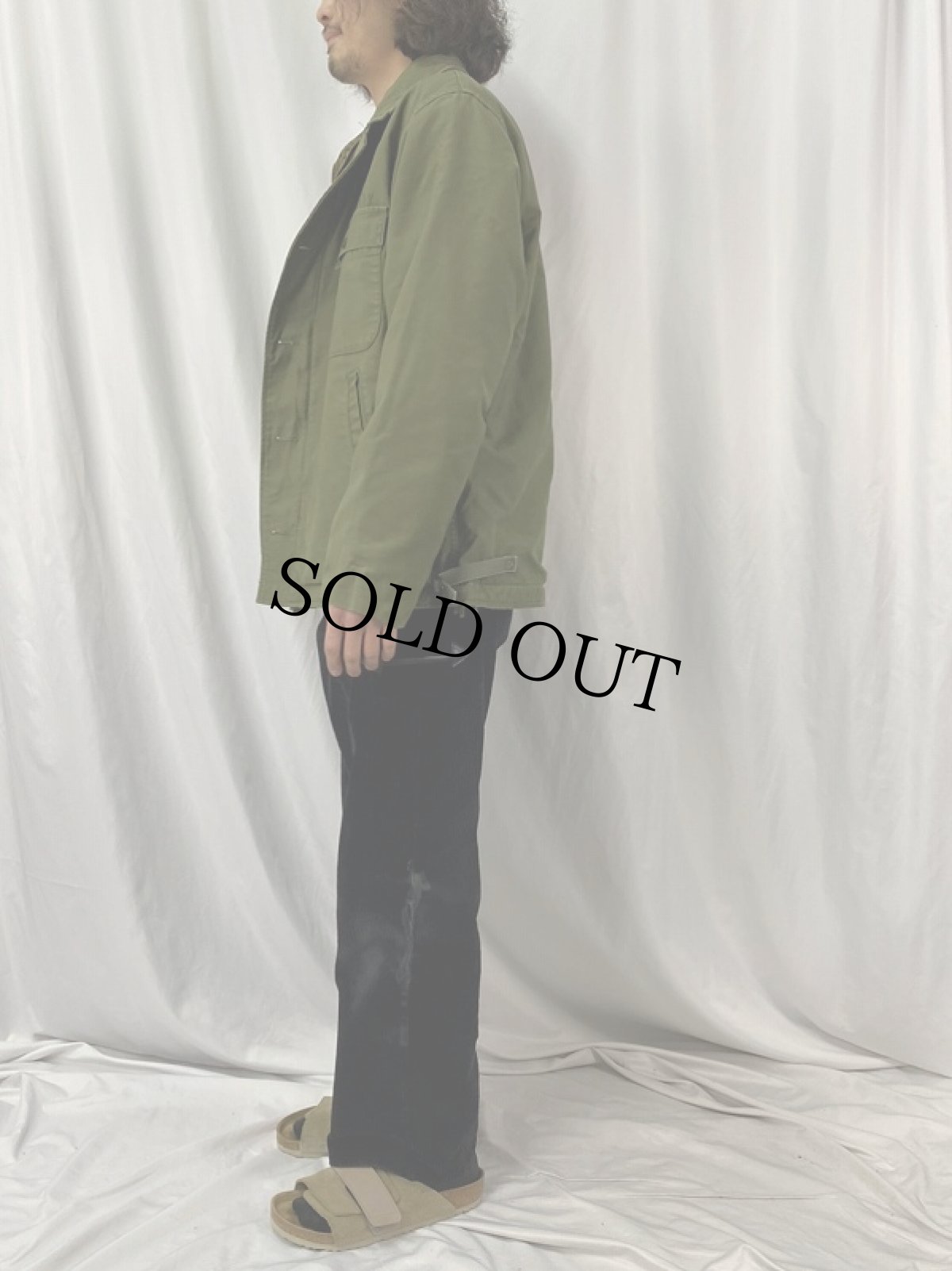 画像3: 80's U.S.NAVY A-2 デッキジャケット LARGE (3)