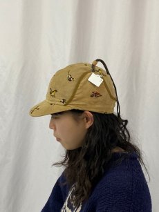画像3: 【SALE】 〜60's UTICA DUXBAK ゲームバード柄 コーデュロイハンティングキャップ (3)