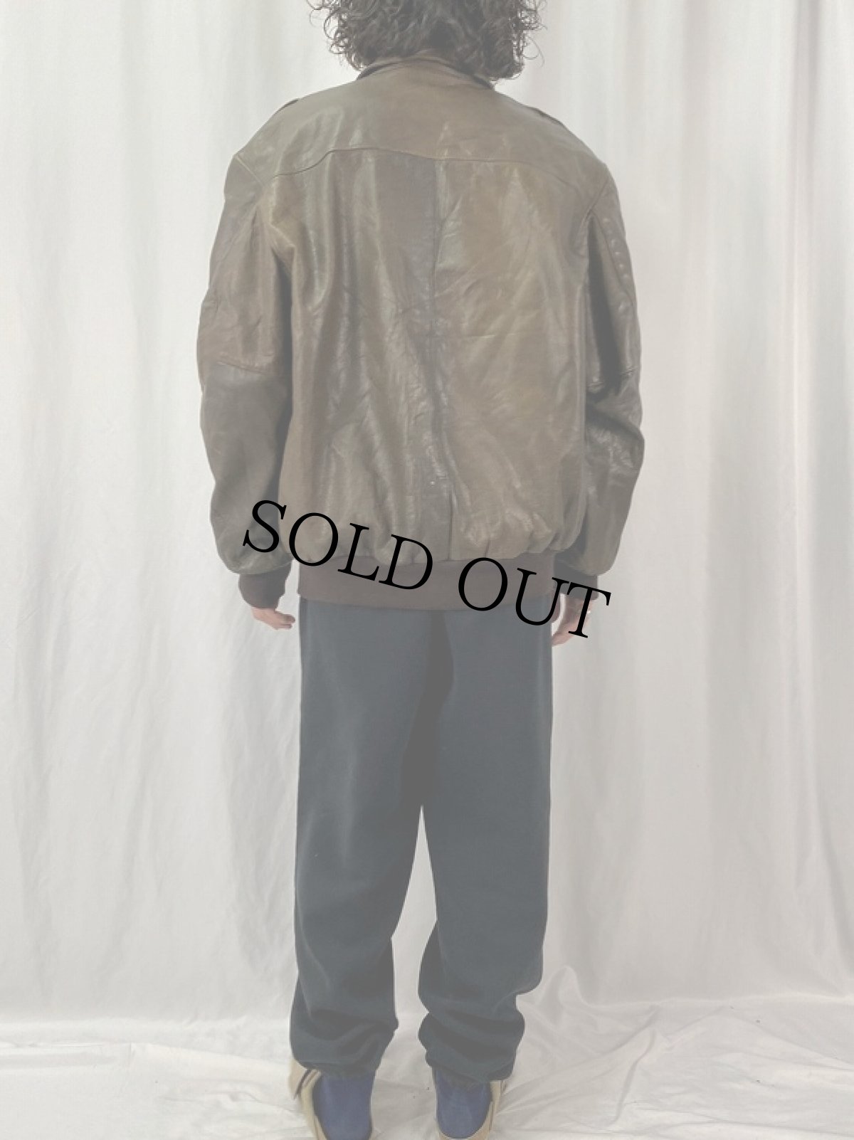 画像4: 90's L.L.Bean USA製 FLYING TIGER JACKET "A-2TYPE" SIZE42 (4)