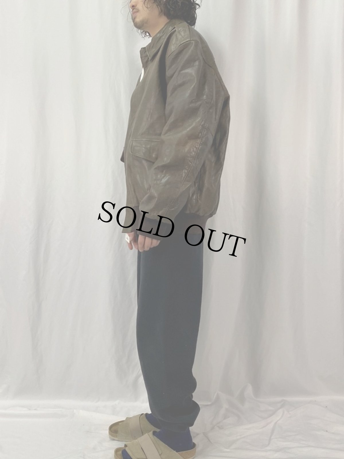 画像3: 90's L.L.Bean USA製 FLYING TIGER JACKET "A-2TYPE" SIZE42 (3)