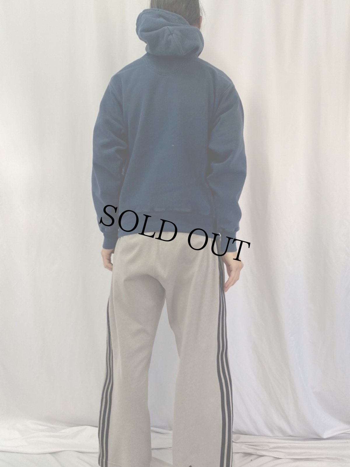 画像4: 00's Champion REVERSE WEAVE "ST.AUGUSTINE WRESTLING" プリントスウェットフーディー S (4)