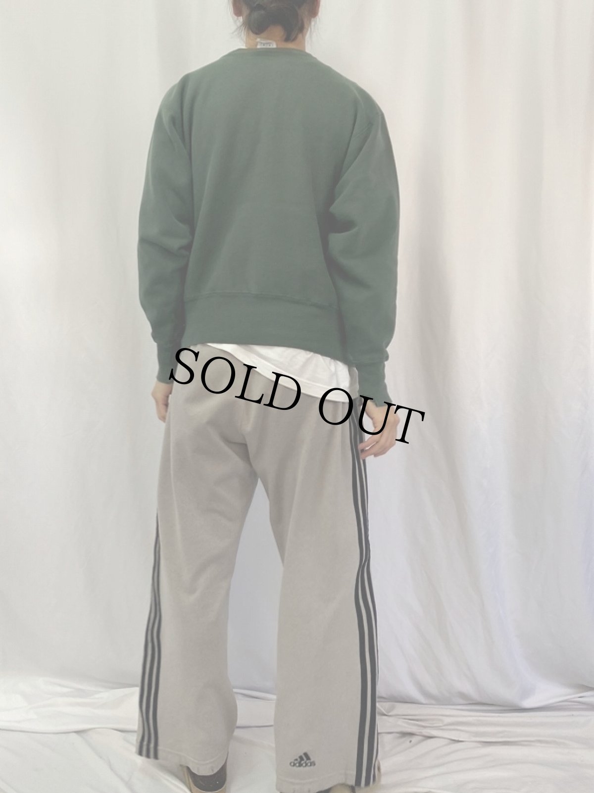 画像4: 00's Champion REVERSE WEAVE "MANHATTAN COLLEGE" プリントスウェット M (4)