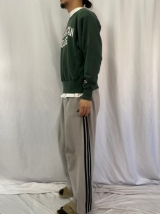 画像3: 00's Champion REVERSE WEAVE "MANHATTAN COLLEGE" プリントスウェット M (3)