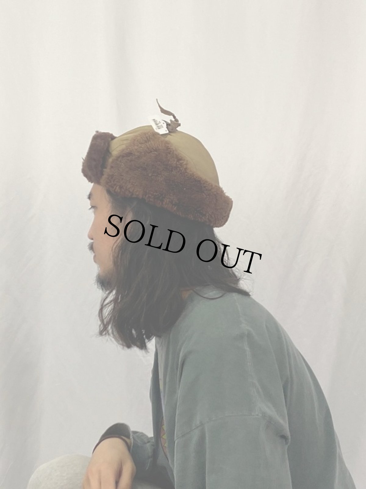 画像4: 80〜90's L.L.Bean USA製 ナイロンボンバーキャップ L (4)