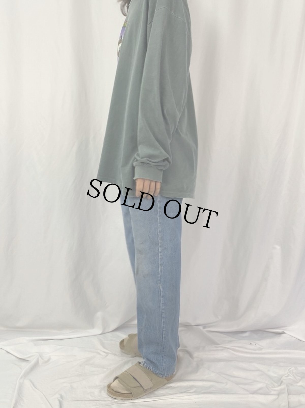 画像3: 80's Levi's 501 USA製 内股シングル デニムパンツ W35 (3)