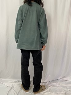 画像4: 90's Levi's 505 "REGULAR FIT STRAIGHT LEG" USA製 オレンジタブ ブラックデニムパンツ W35 (4)