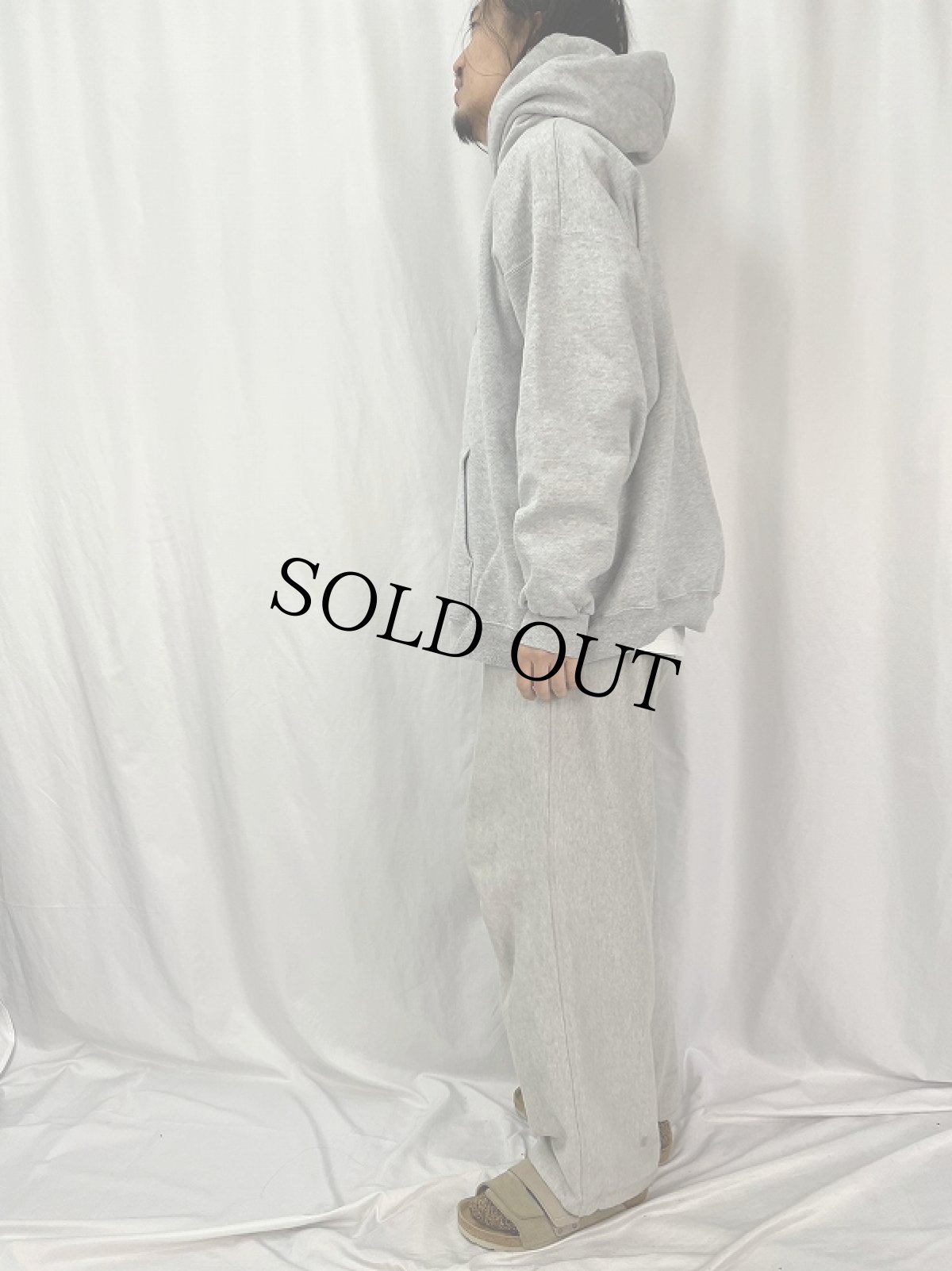 画像4: 90's "got christ?" ジーザスプリントスウェットフーディー 2XL (4)