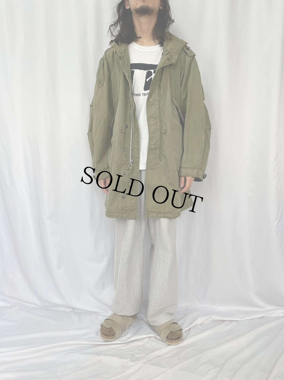 画像2: 50's U.S.ARMY M-51 モッズコート SMALL (2)