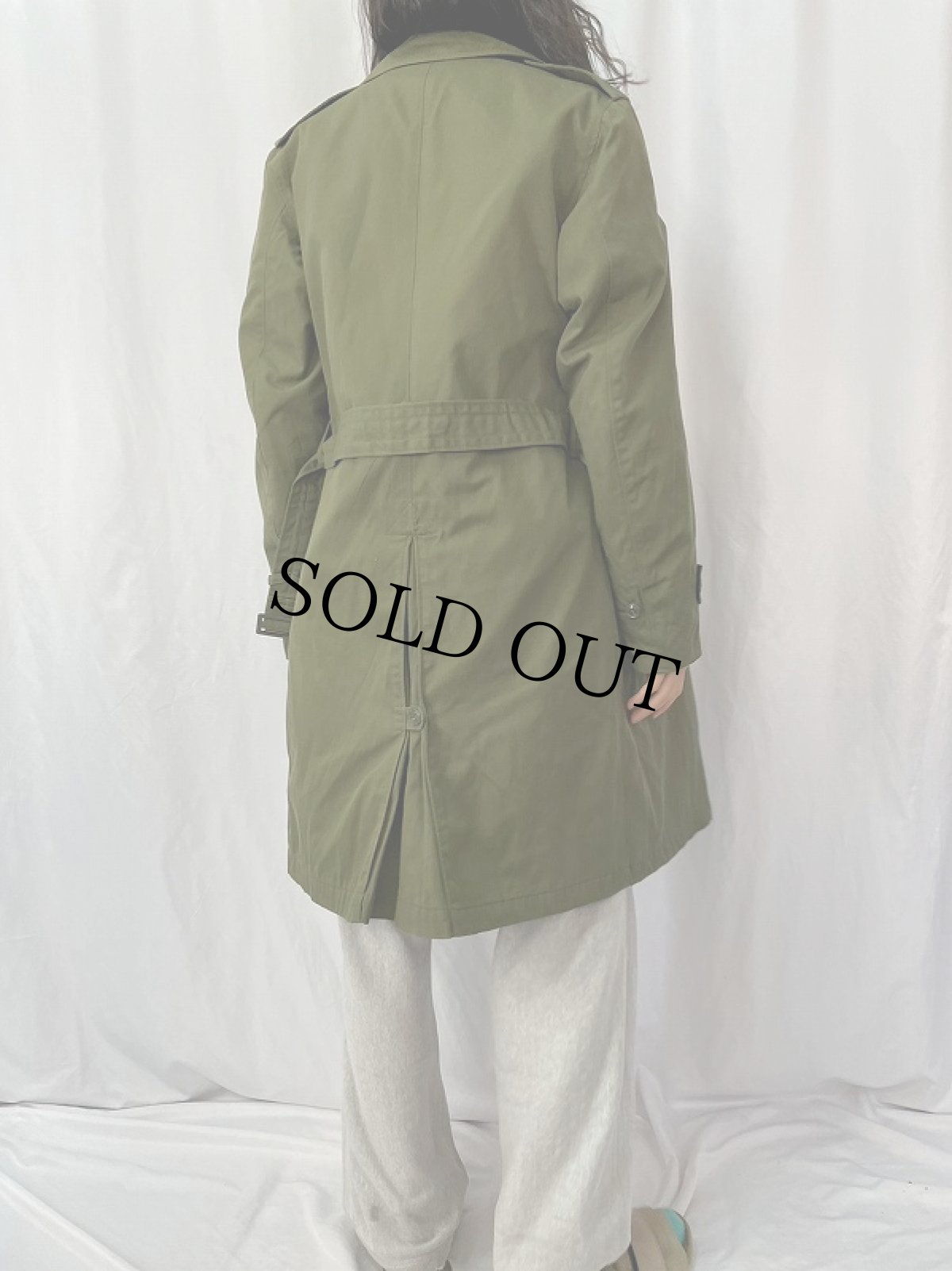 画像4: 60's U.S.ARMY ウールライナー付き オーバーコート SMALL LONG (4)