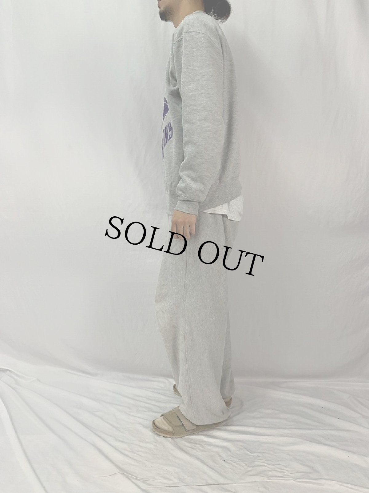 画像3: 90's Champion USA製 "NORTHWESTERN STATE CHAMPIONS" プリントスウェット XL (3)