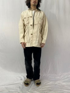 画像2: 90's C.C.FILSON CO. USA製 ダックハンティングジャケット S (2)