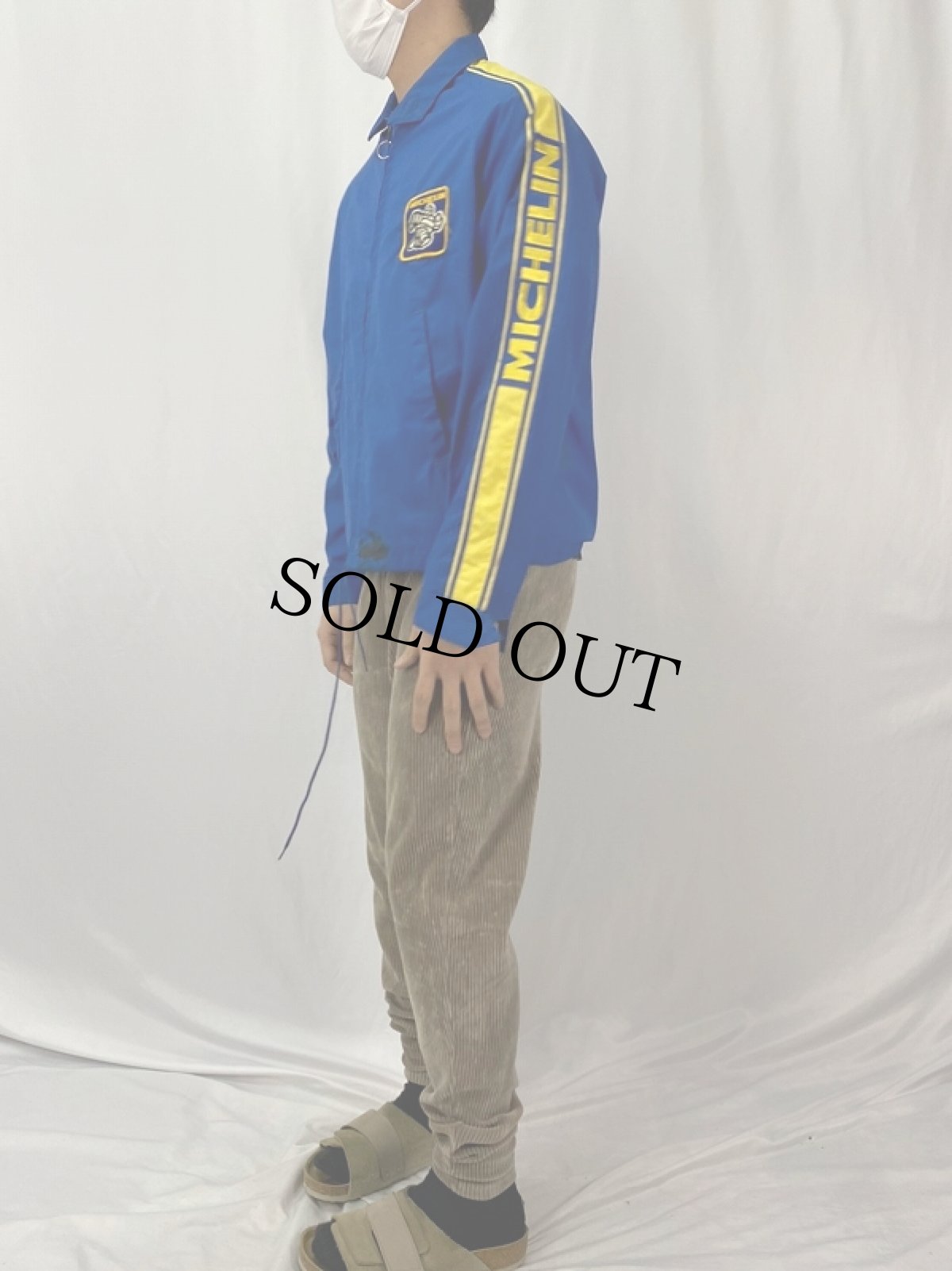 画像3: 70's MICHELIN ロゴ刺繍スウィングトップ M (3)