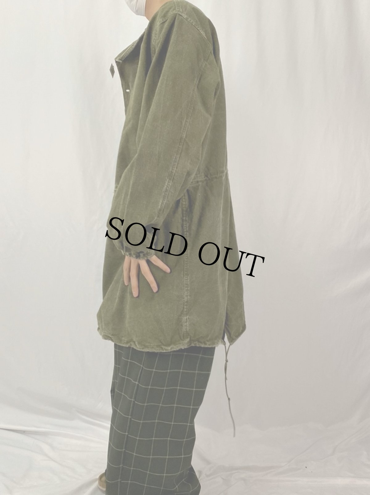 画像3: 60's U.S.ARMY ガスプロテクティブコート S (3)