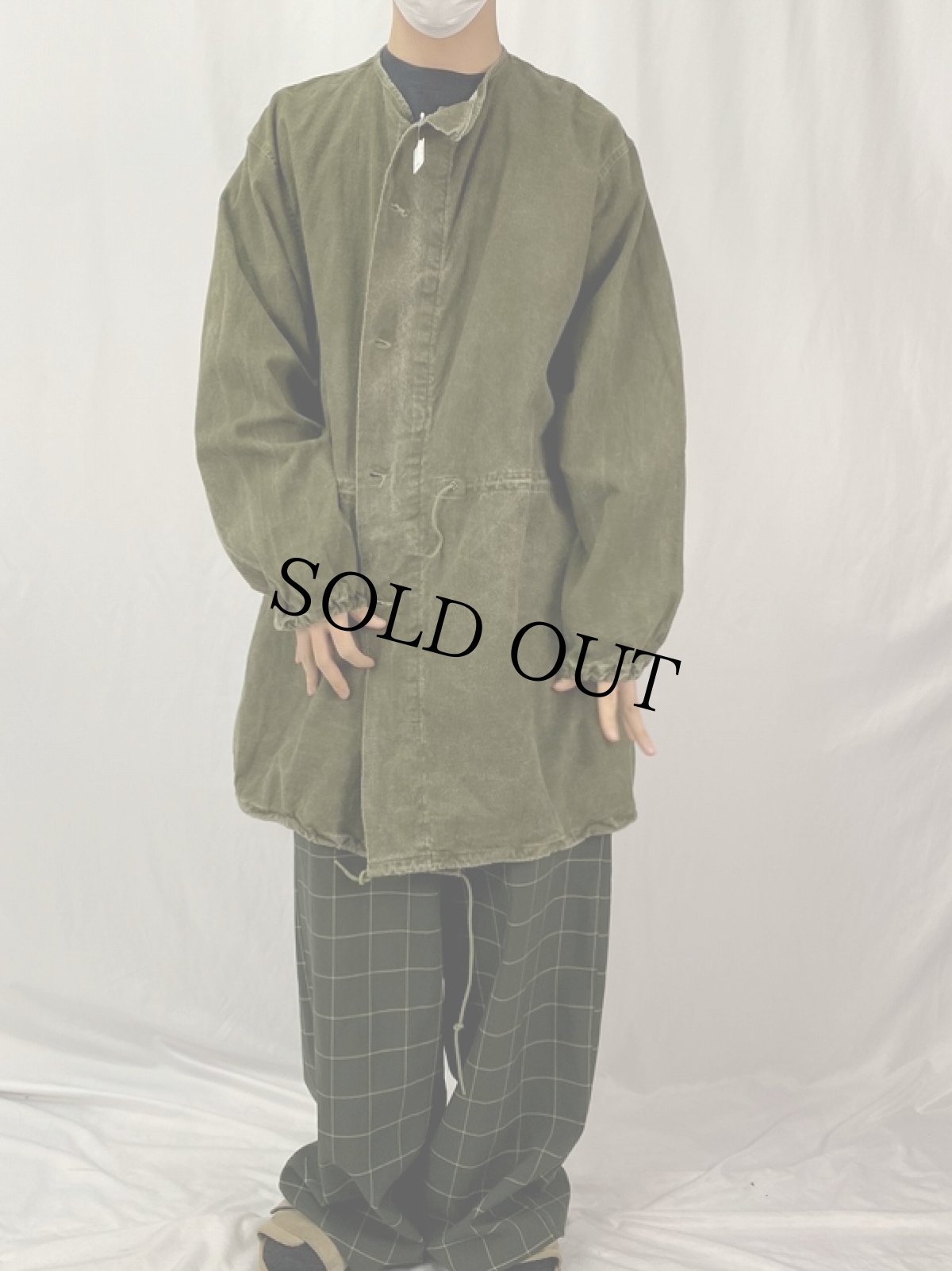 画像2: 60's U.S.ARMY ガスプロテクティブコート S (2)