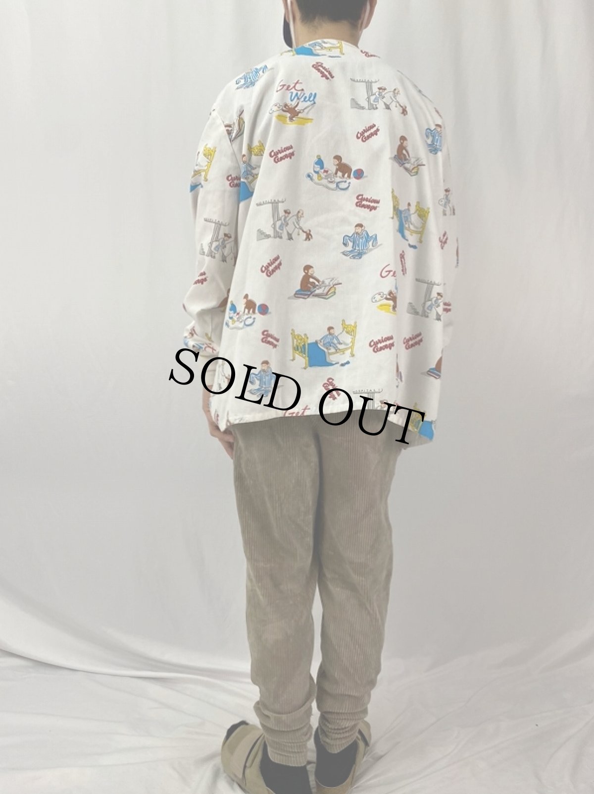 画像4: Curious George キャラクターシャツ 2XL (4)