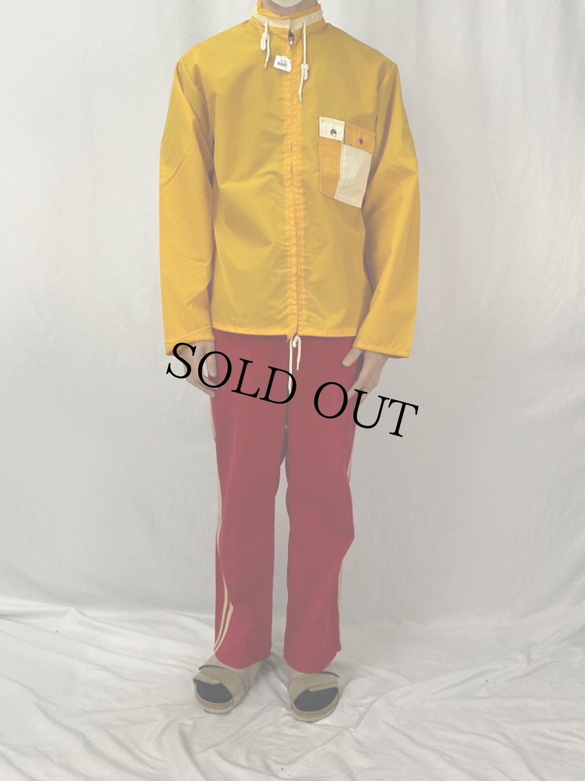 画像2: 70's〜 Grants ナイロンジャケット M (2)