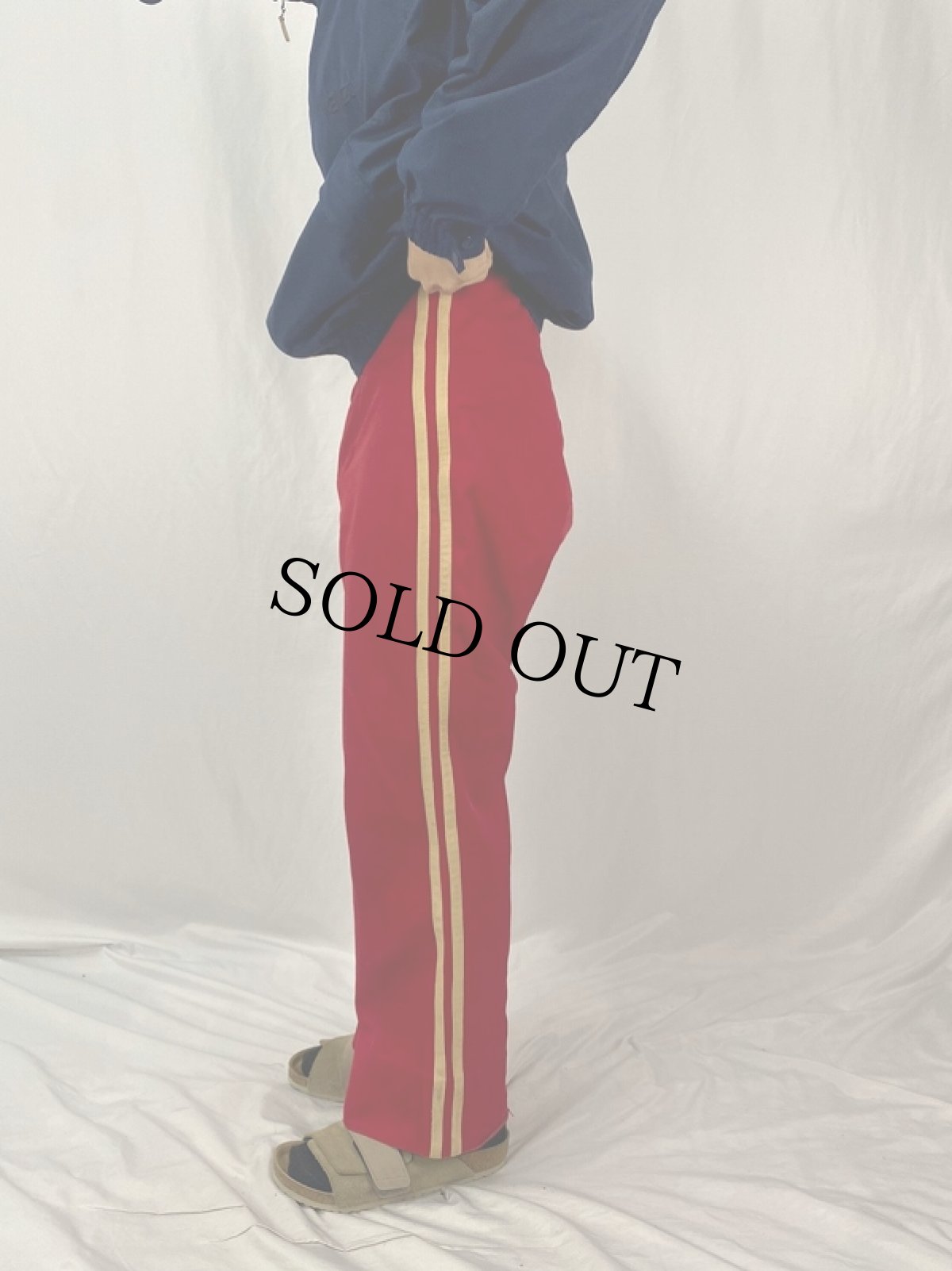 画像3: THE C.E. WARD co ウィップコード サイドラインパンツ W31 (3)