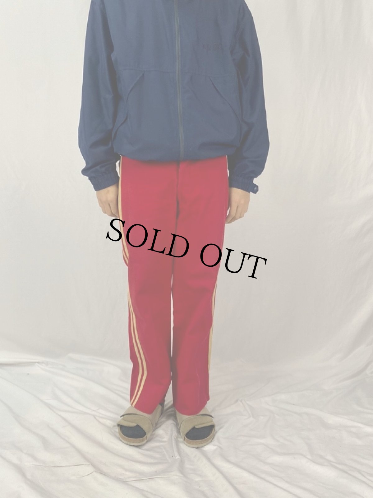 画像2: THE C.E. WARD co ウィップコード サイドラインパンツ W31 (2)