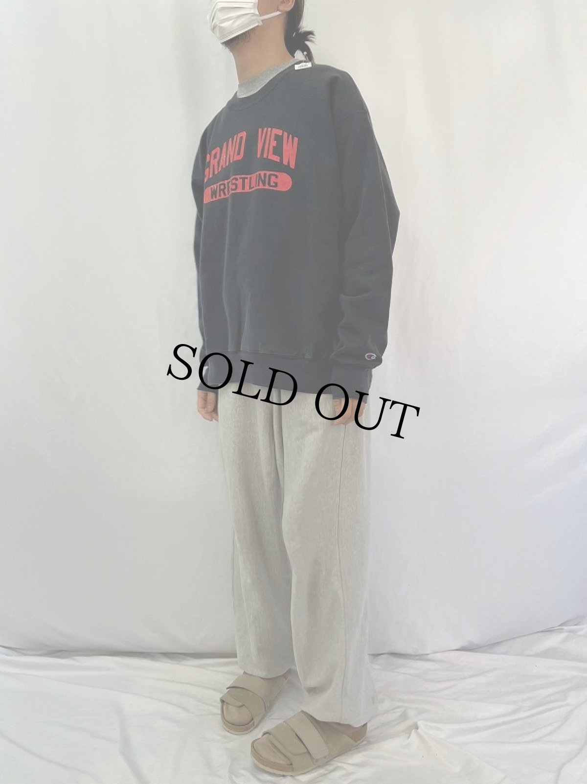 画像3: 00's Champiom REVERSE WEAVE "GRAND VIEW" プリントスウェット XL (3)