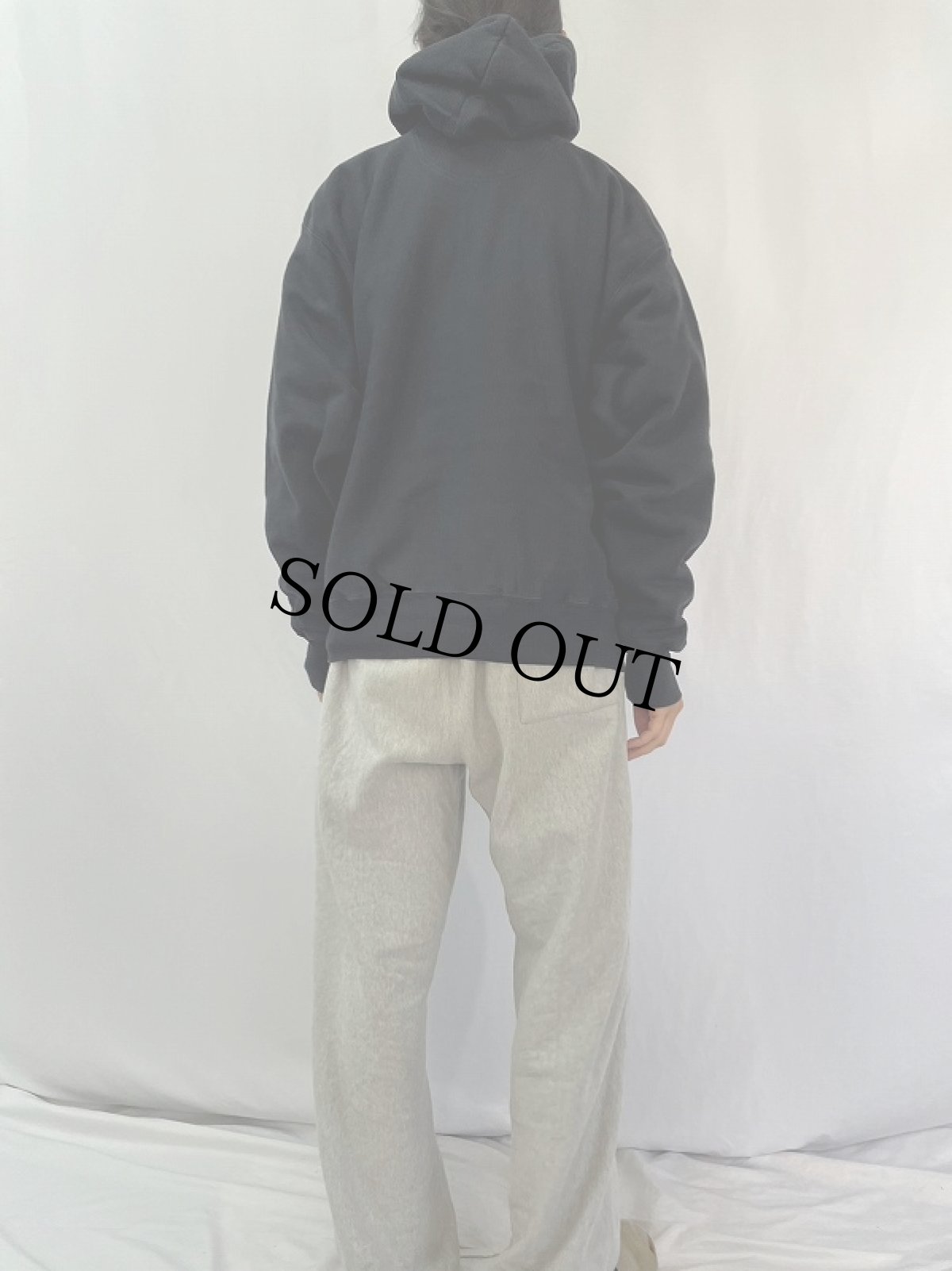 画像4: 00's Champiom REVERSE WEAVE "POTSDAM BEARS" プリントスウェットフーディー L (4)