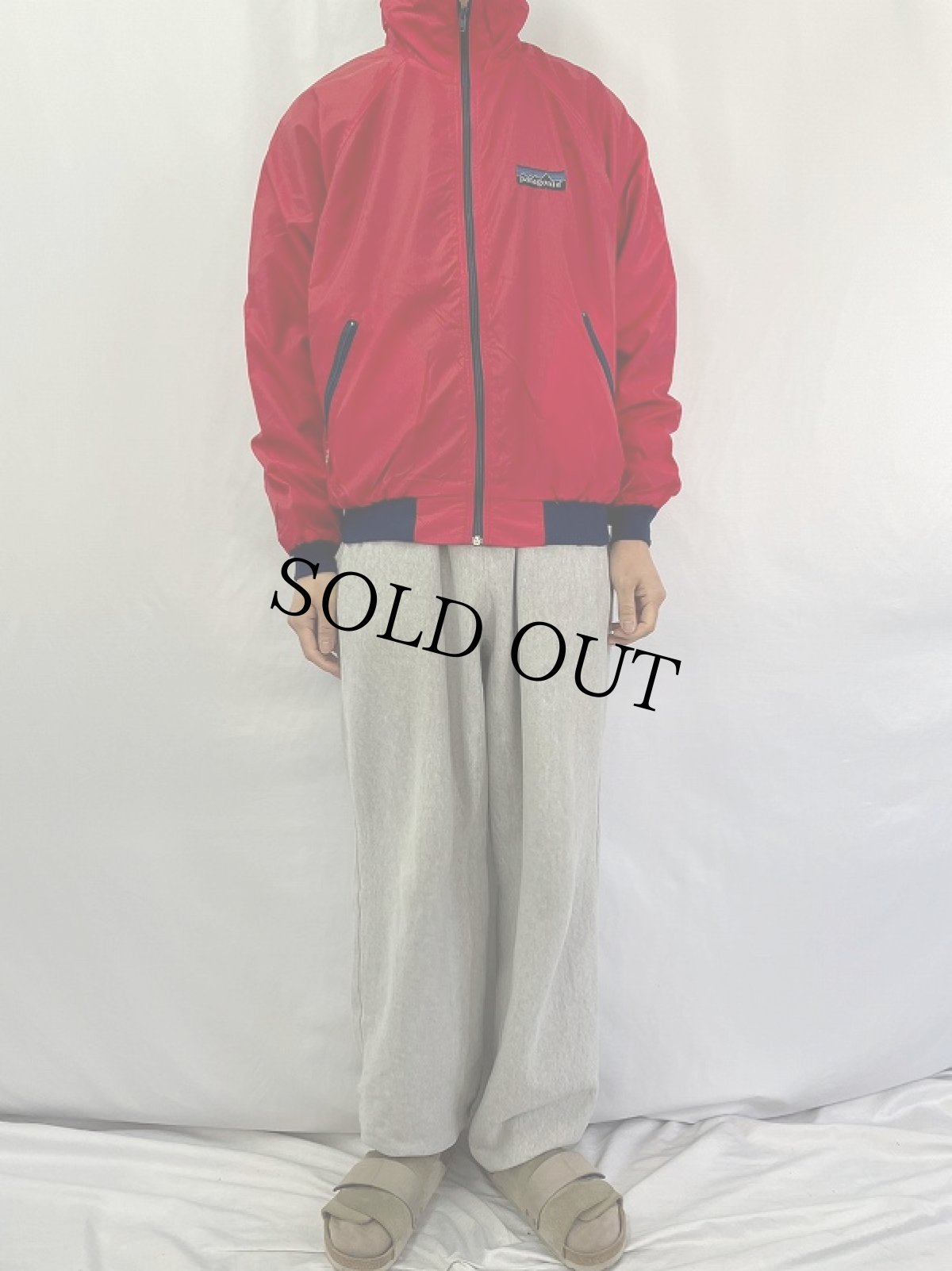 画像2: 80's Patagonia デカタグ シェルドシンチラジャケット L (2)