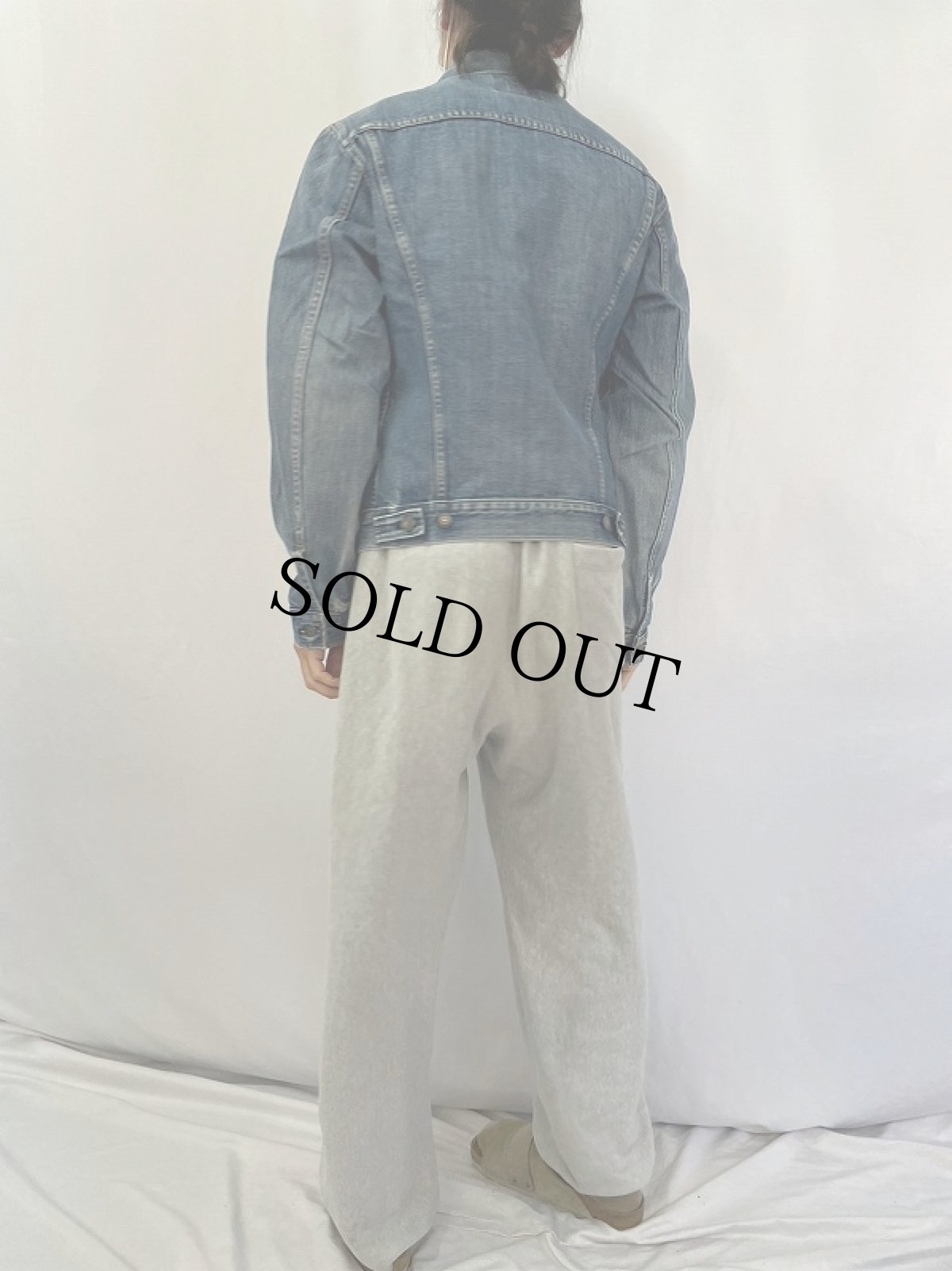 画像4: 70〜80's Levi's 71205-0217 USA製 デニムジャケット 44LONG (4)