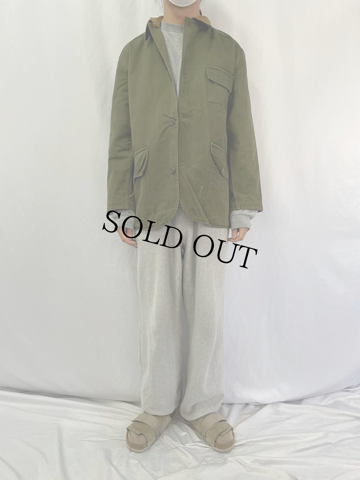 画像2: 50〜60's Duxbak Montana cloth ハンティングジャケット (2)