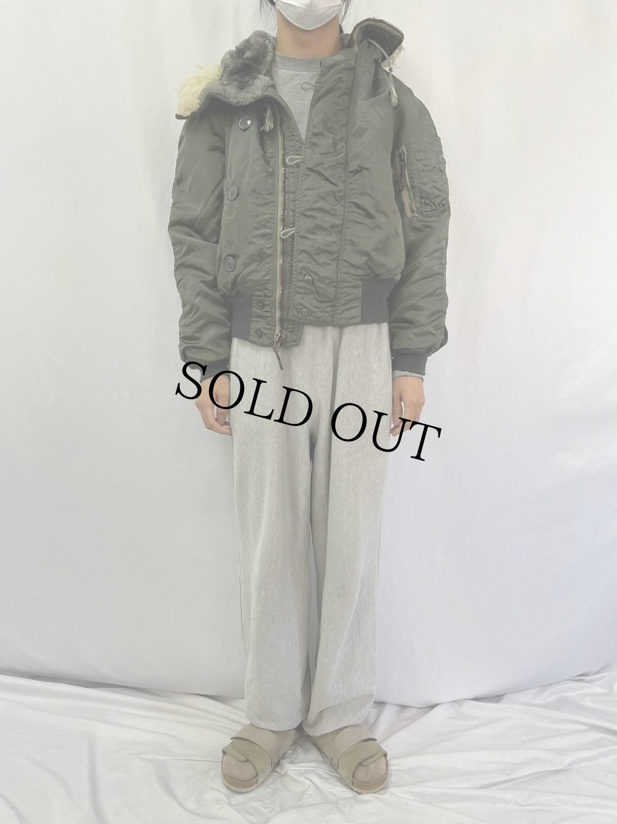 画像2: 70's U.S.AF N-2B フライトジャケット (2)