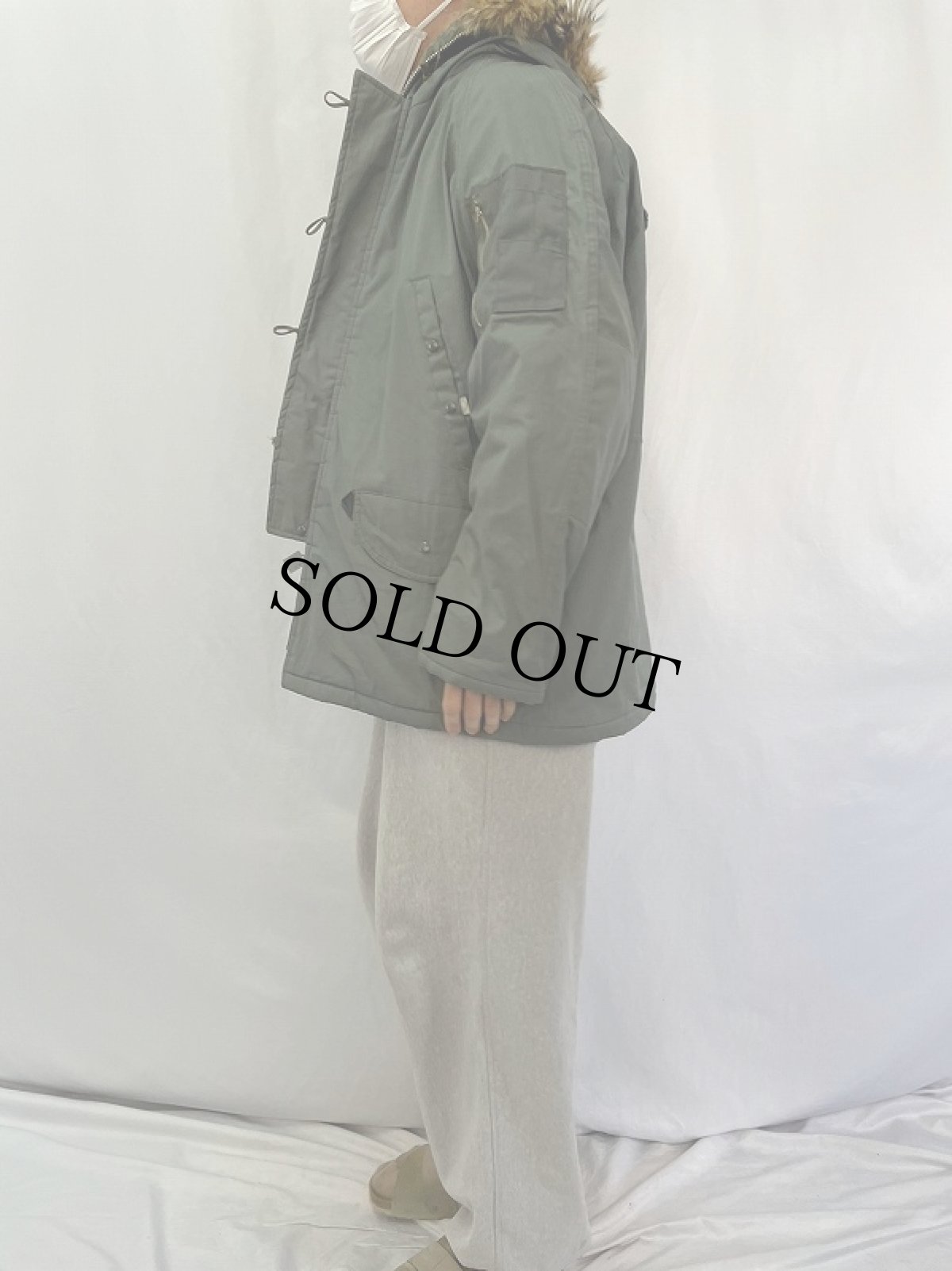 画像3: 70〜80's 民生品 N-3B フライトジャケット (3)