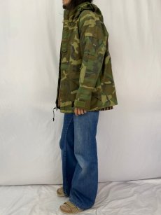 画像3: 90's U.S.MILITARY ECWCS ウッドランドカモ パーカ GEN1 後期 MEDIUM REGULAR (3)