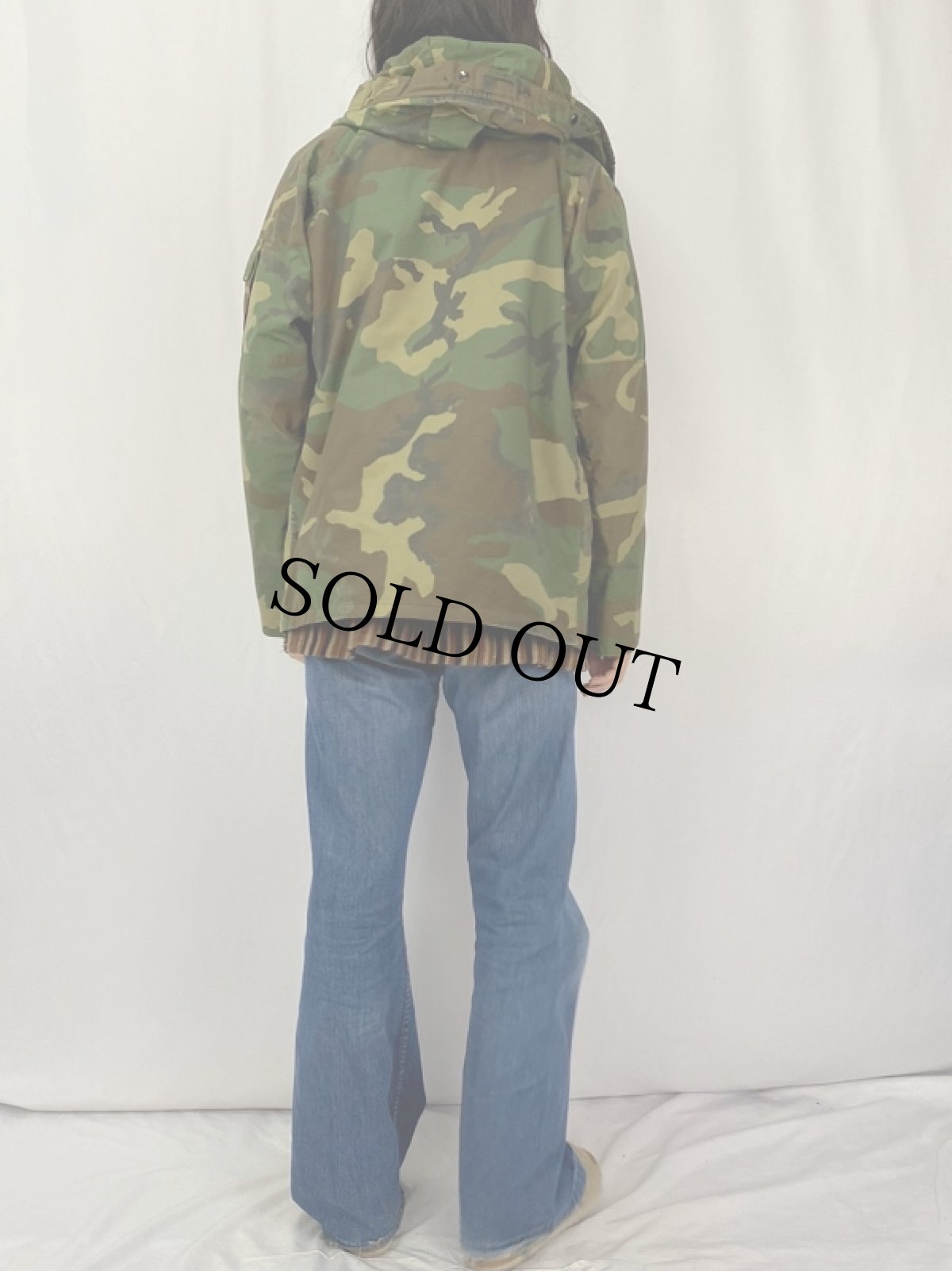 画像4: 90's U.S.MILITARY ECWCS ウッドランドカモ パーカ GEN1 後期 SMALL REGULAR (4)