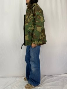 画像3: 90's U.S.MILITARY ECWCS ウッドランドカモ パーカ GEN1 後期 SMALL REGULAR (3)