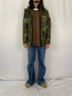 画像2: 90's U.S.MILITARY ECWCS ウッドランドカモ パーカ GEN1 後期 SMALL REGULAR (2)