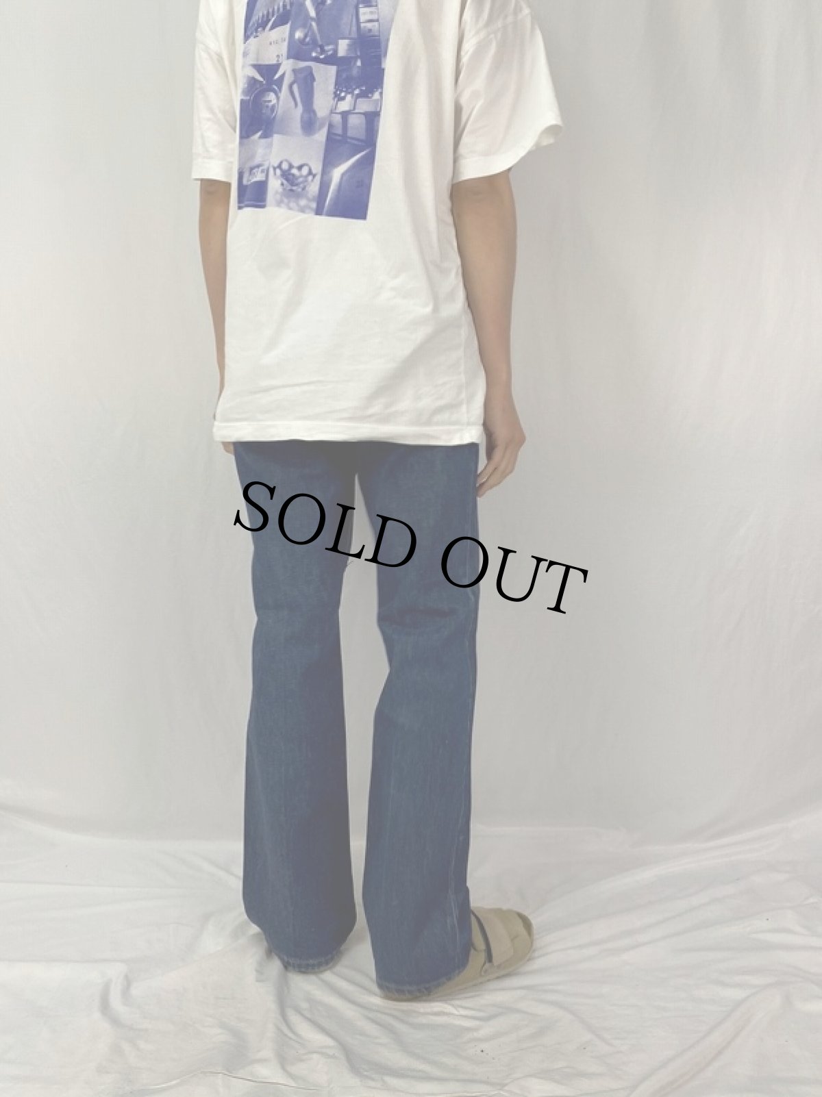 画像4: 90's Levi's 517 USA製 "BOOT CUT LOW RISE" フレアデニムパンツ W31 (4)
