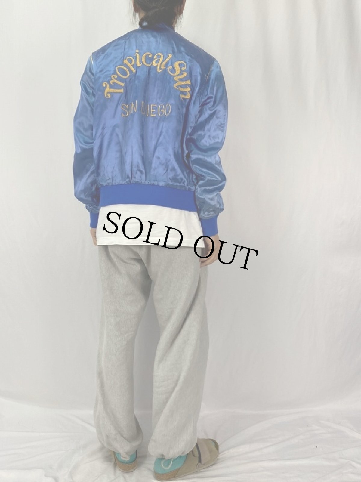 画像5: 60〜70's JONATHAN B "Tropical Sun" サテンジャケット (5)