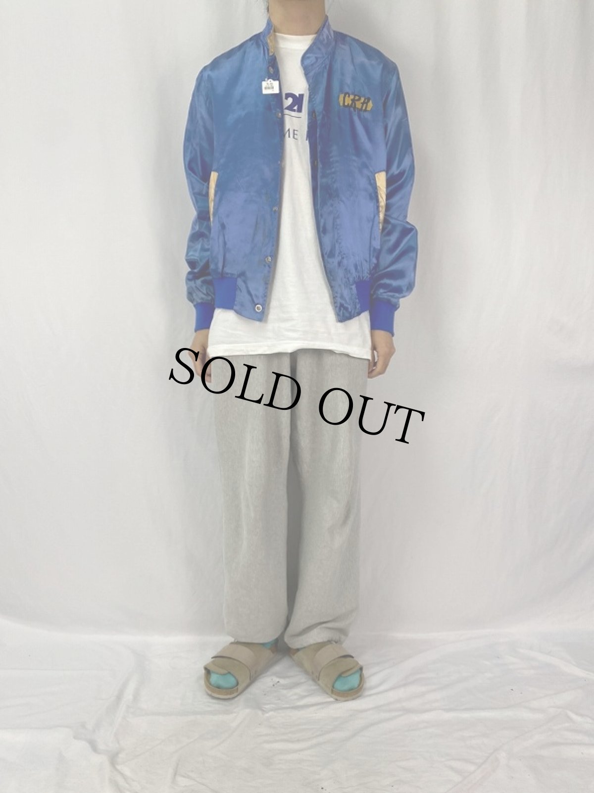 画像3: 60〜70's JONATHAN B "Tropical Sun" サテンジャケット (3)