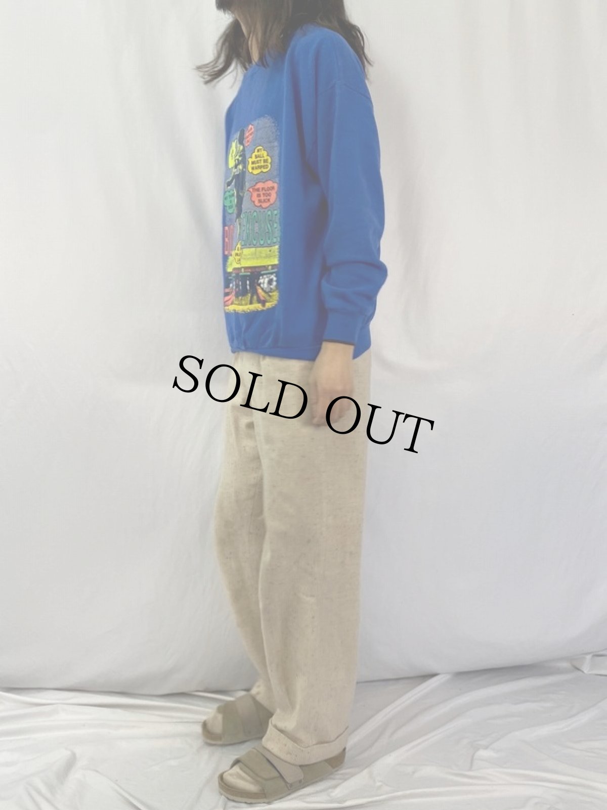 画像3: 80's〜 USA製 "BOWLING EXCUSES" プリントスウェット XXL (3)