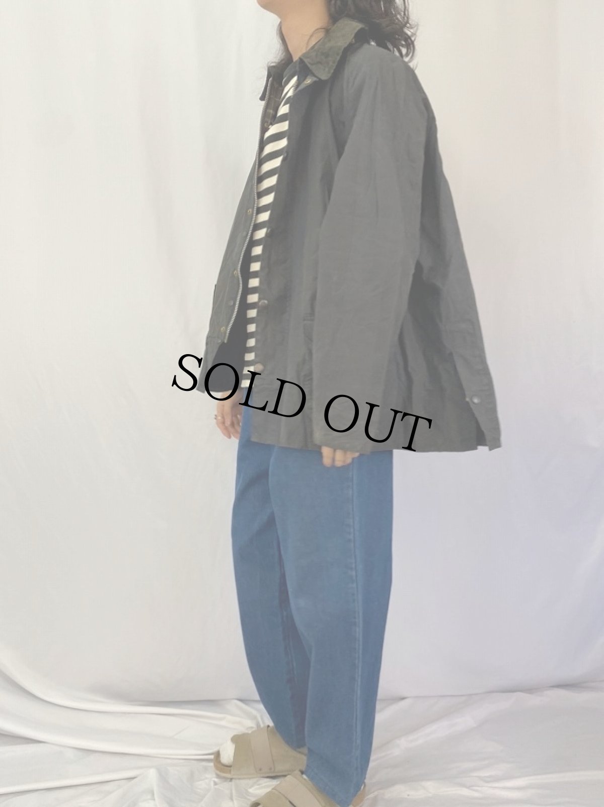 画像3: 90's Barbour ENGLAND製 "BEDALE" オイルドジャケット 3ワラント (3)