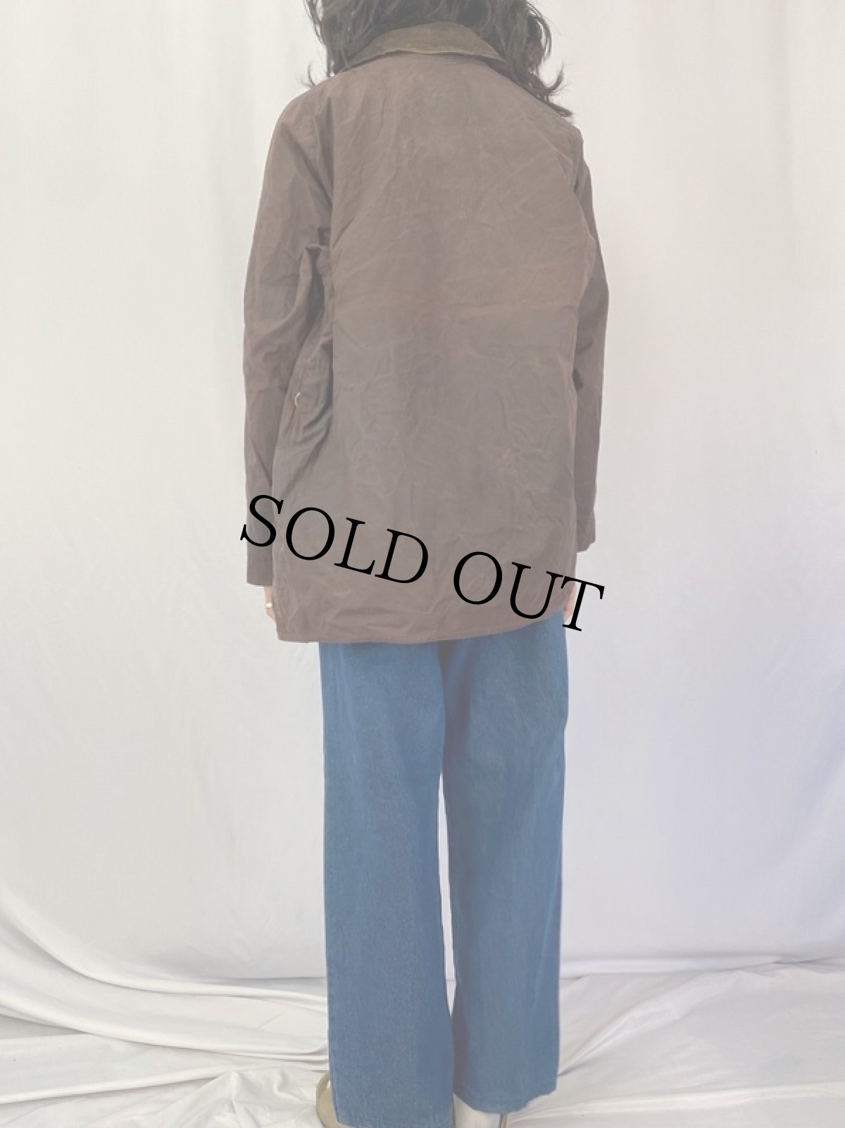 画像4: 90's Barbour ENGLAND製 "BEAUFORT" オイルドジャケット 3ワラント (4)