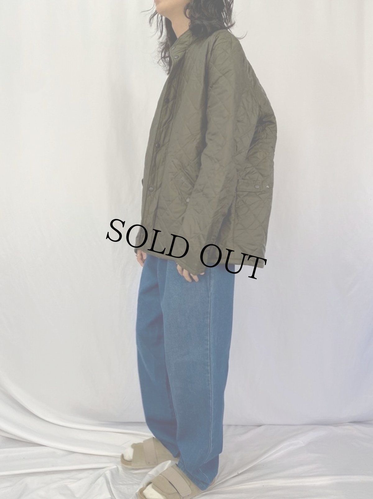 画像3: Barbour 3ワラント キルティングライナージャケット XXL (3)