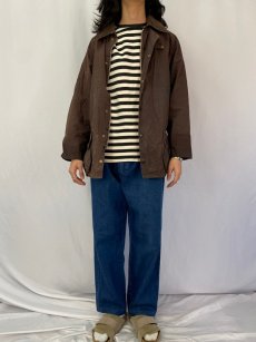 画像2: 90's Barbour ENGLAND製 "BEAUFORT" オイルドジャケット 3ワラント (2)