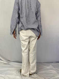 画像4: Ralph Lauren "CLASSIC FIT" ストライプ柄 コットンボタンダウンシャツ 15 1/2 (4)