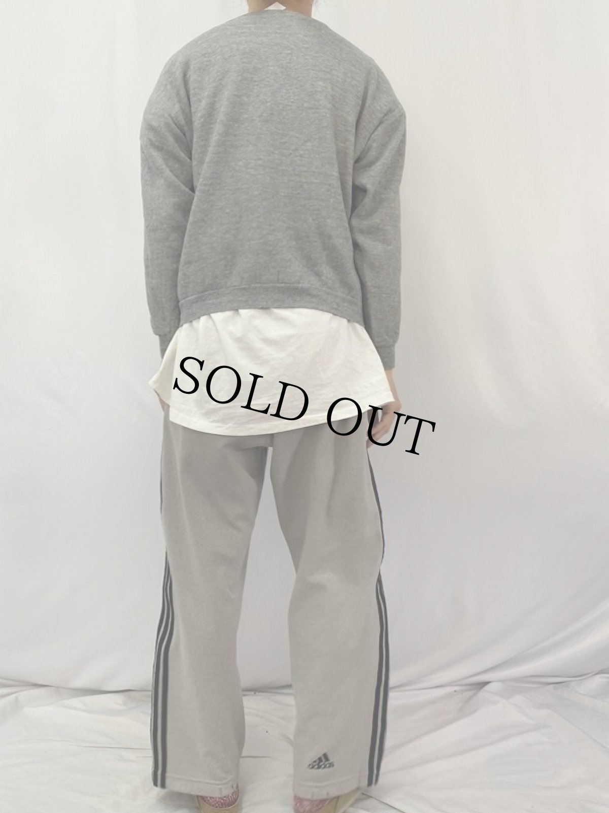 画像5: 70's USA製 "LTC WILSON" ステンシル入り スウェット L (5)