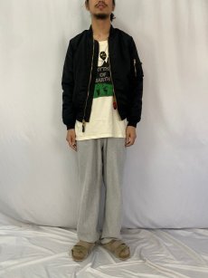 画像3: 民間品 ALPHA INDUSTRIES,INC. MA-1 フライトジャケット (3)