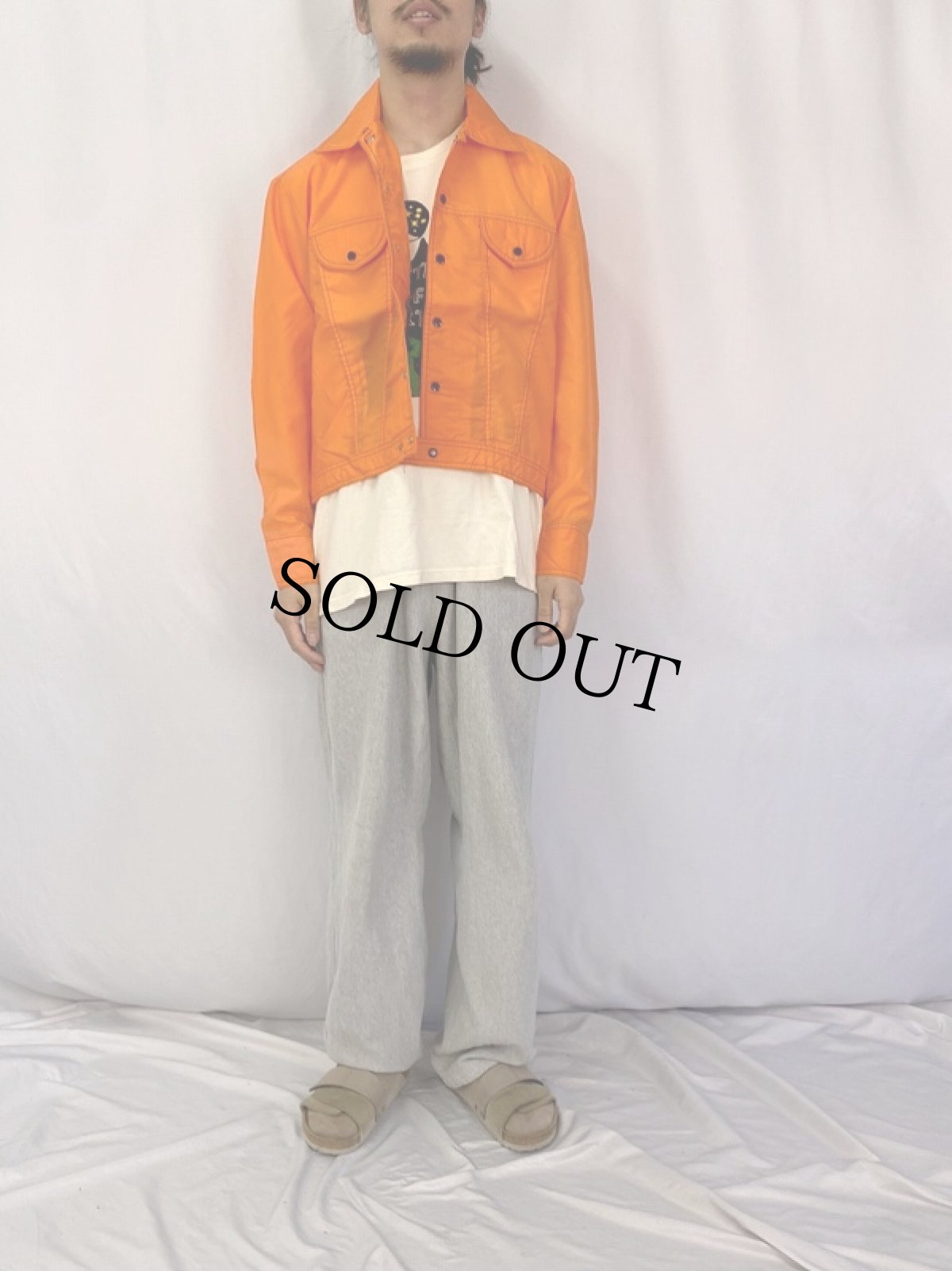 画像2: 70's Kmart ナイロンジャケット M (2)