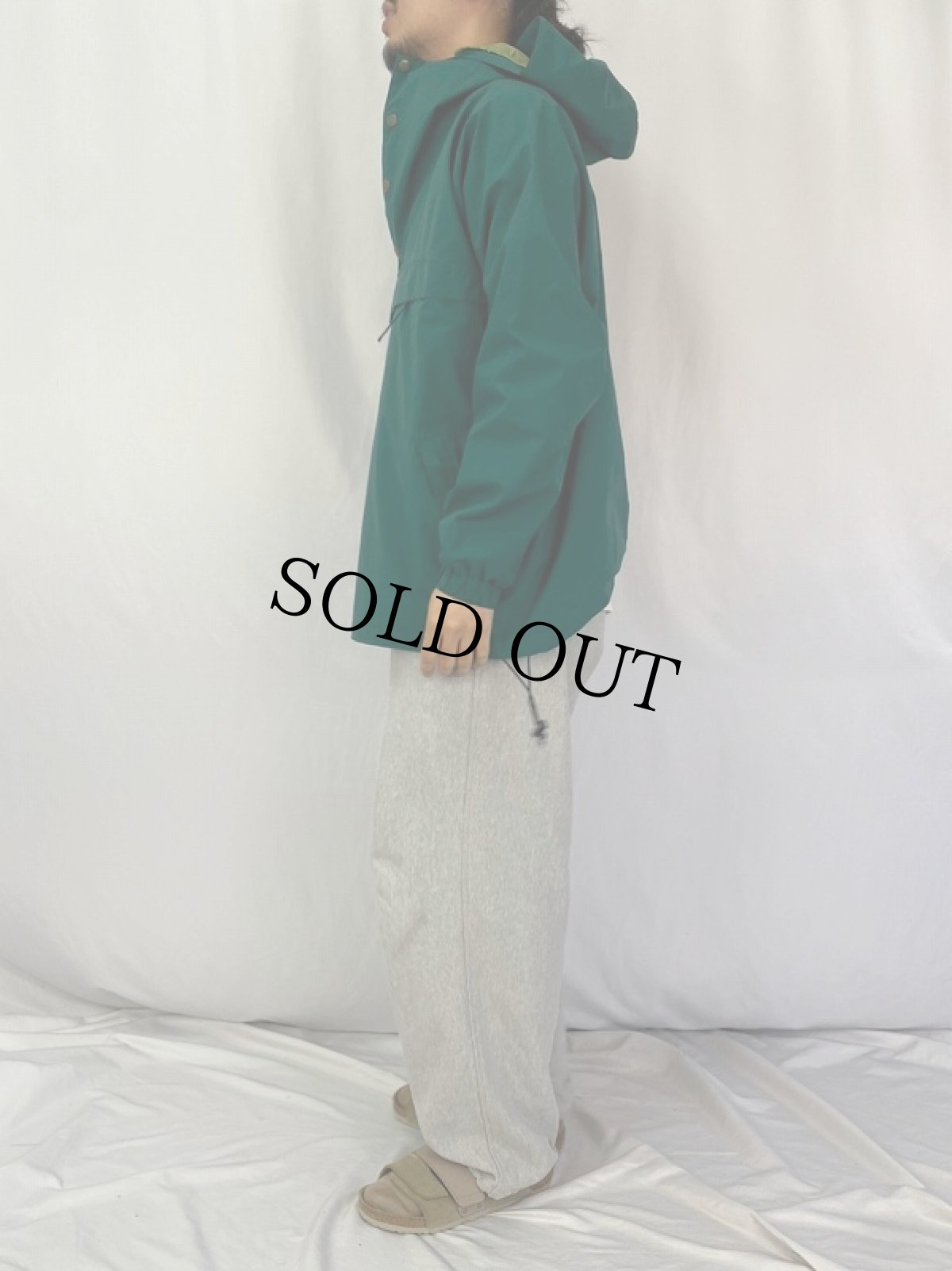 画像3: 90's Woolrich "SAMPLE" アノラックパーカー L (3)