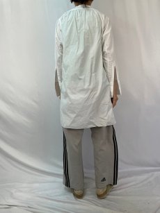 画像4: 〜40's "イカ胸×ダブルカフス×デタッチャブルカラー×マチ付き" ドレスシャツ SIZE43 (4)