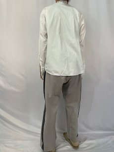 画像4: 60's〜 PILGRIM マチ付き ホワイトコットンシャツ (4)